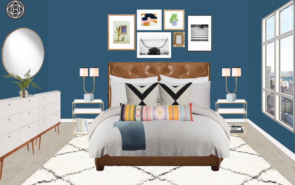 Room Recipe: A Modern & Eclectic Bedroom